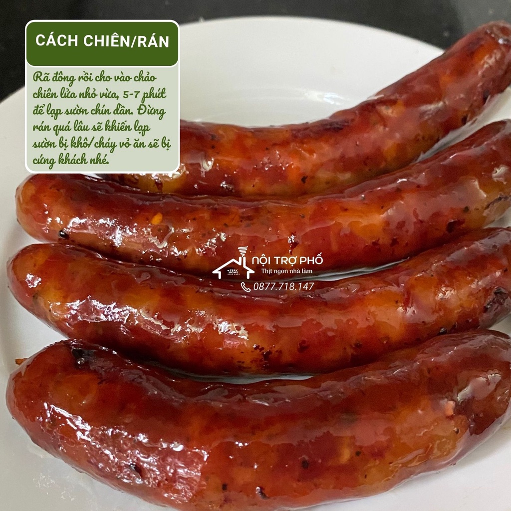 Lạp xưởng hun khói Nội Trợ Phố | Đặc sản Lạp sườn gác bếp Tây Bắc | thơm ngon chuẩn vị 5⭐(500g) | Tặng CHẲM CHÉO ĐỈNH | BigBuy360 - bigbuy360.vn