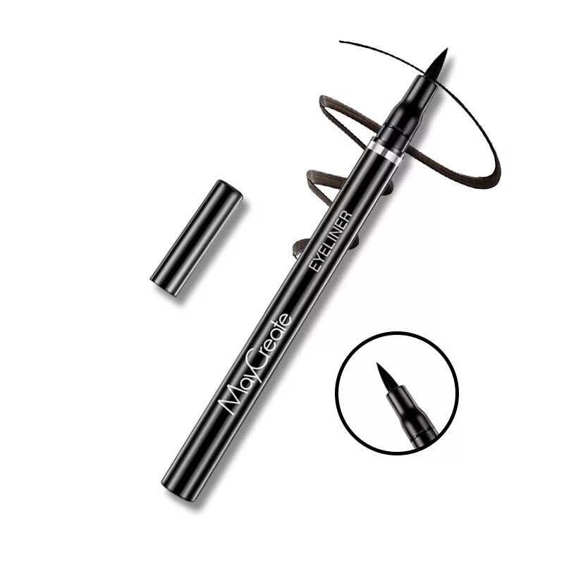 Bút Gel Kẻ Mắt Không Trôi MayCreate Eyeliner BK12