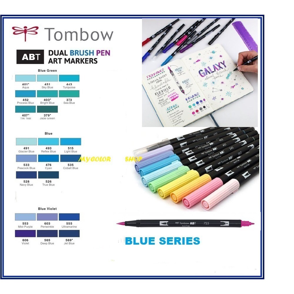 BÚT CỌ CAO CẤP TOMBOW AB-T DUAL BRUSH PEN