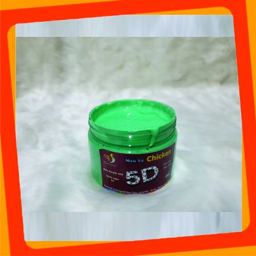 Màu Acrylic nhũ ánh kim lấp lánh Chicken 5D hũ 350ml