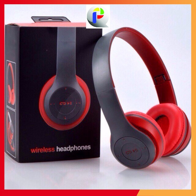Tai nghe chụp Bluetooth P47 đa năng - hỗ trợ cắm thẻ nhớ, jack 3.5 nghe nhạc chơi game | BigBuy360 - bigbuy360.vn