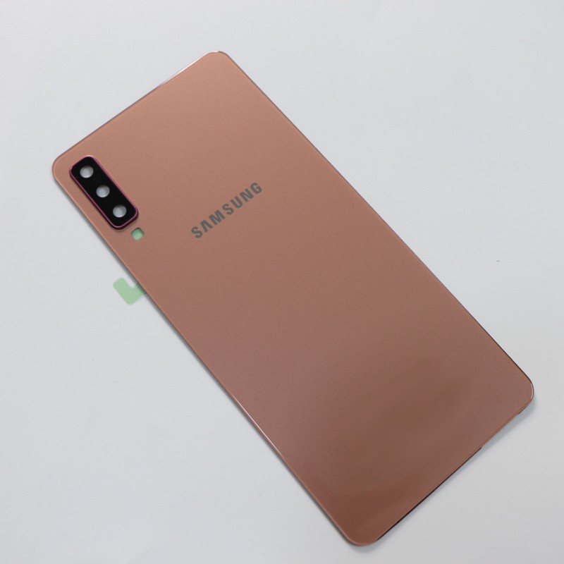 Vỏ nắp pin Samsung Galaxy A750 Samsung Galaxy A7 A750 A750F A750FD 2018 Nắp lưng pin Cửa thay thế Nhà ở Phụ tùng sửa chữa