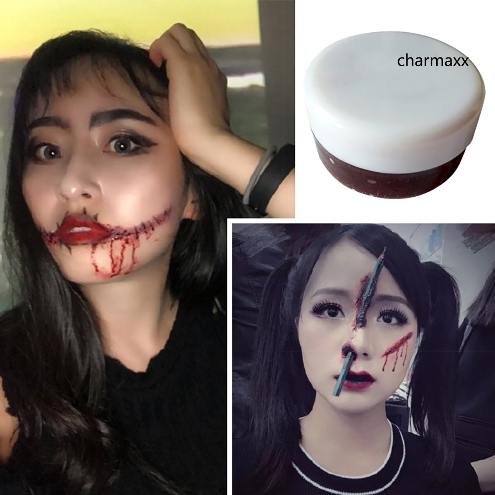 (hàng Mới Về) Lọ Máu Giả 10 / 20 / 50 / 100g Dùng Hóa Trang Halloween