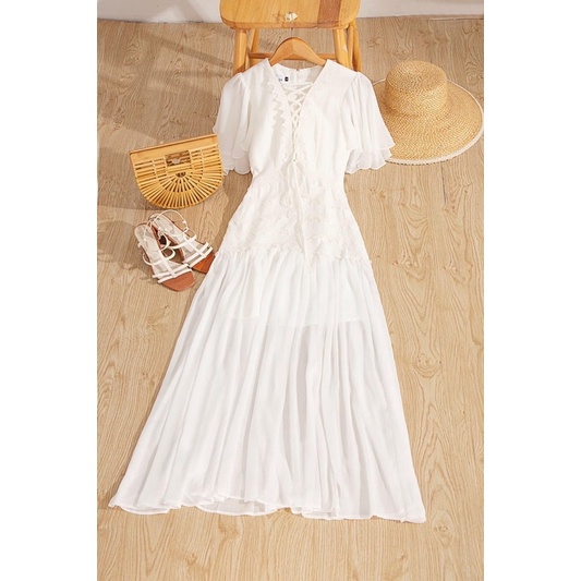 PASS VÁY ĐI BIỂN SÒ VINTAGE