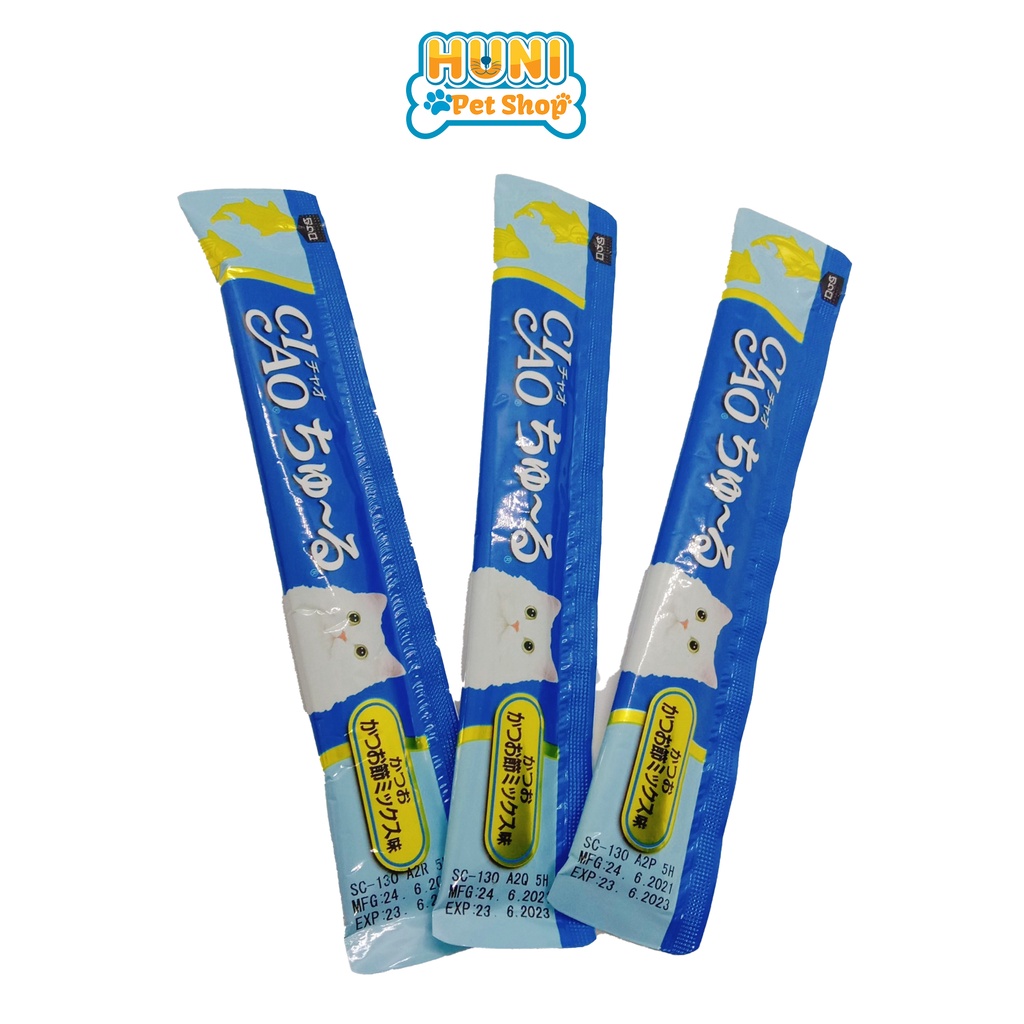 Súp thưởng Ciao cho mèo - Que thưởng 14g dạng sốt