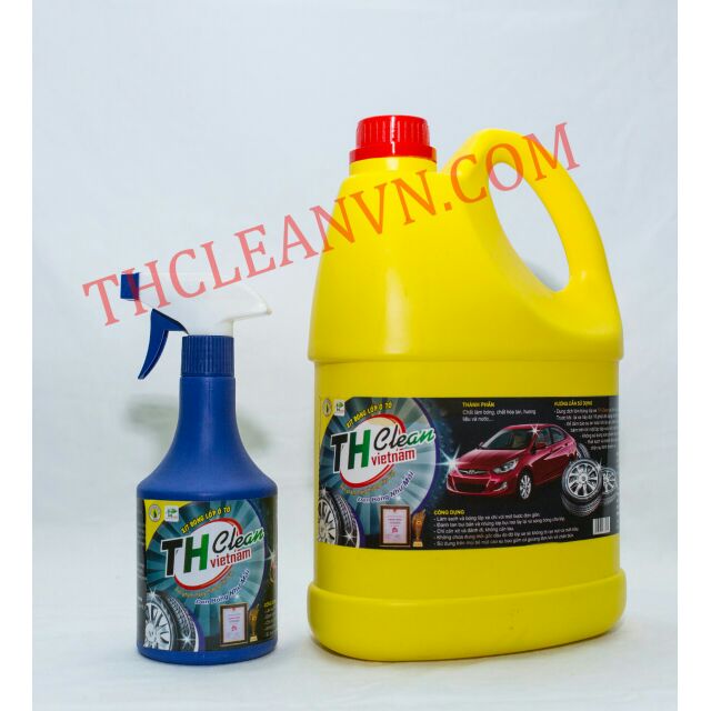 Xịt bóng lốp can 4.5l+ bình xịt 0.5l