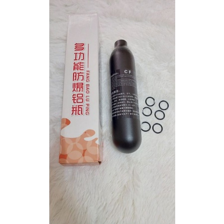 Chai Nhôm Đựng Co2 0.35l Và 0.45l Đáy Tròn, Bình Bằng Nhôm