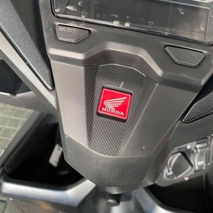 (ĐỒNG GIÁ) Bộ sưu tập tem LOGO HUY HIỆU HONDA nhỏ độ màu dán trang trí xe máy