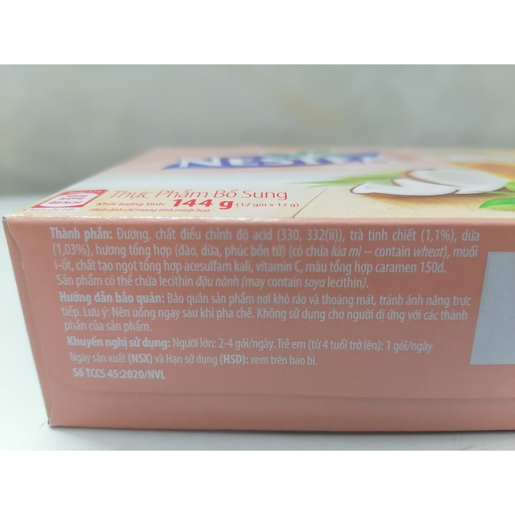 [Hộp 144g – HOA QUẢ] TRÀ HÒA TAN [VN] NESTEA Fruit Flavor Tea