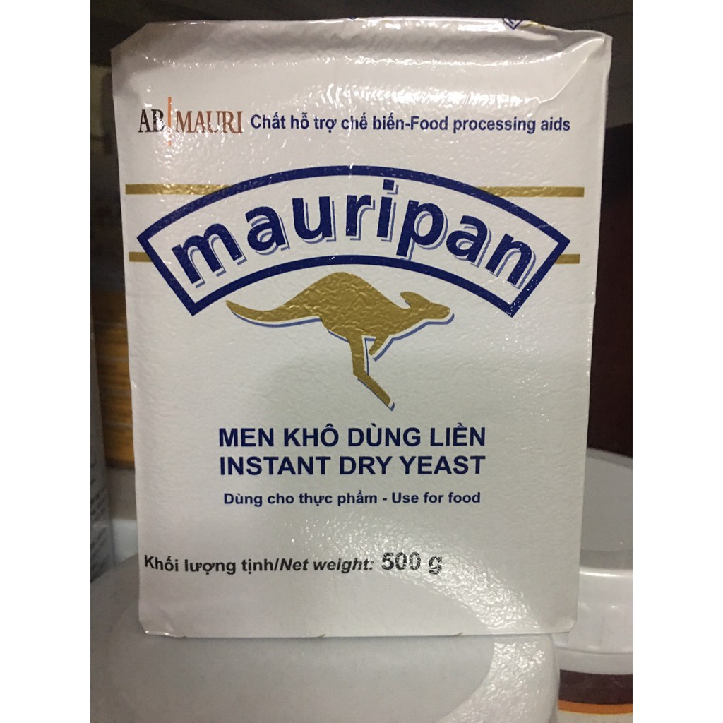 men làm bánh bao, bánh ngọt Mauripan gói 500gr