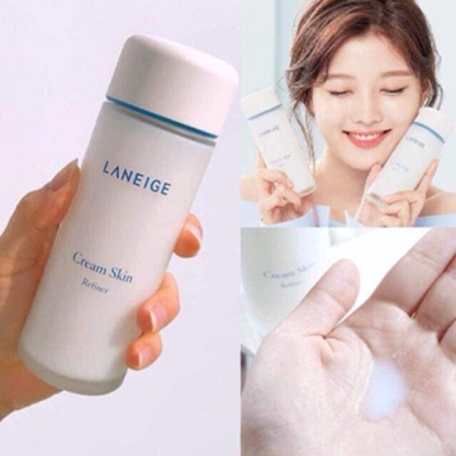 Nước cân bằng dưỡng ẩm Cream Skin Refiner Laneige full size 150ml