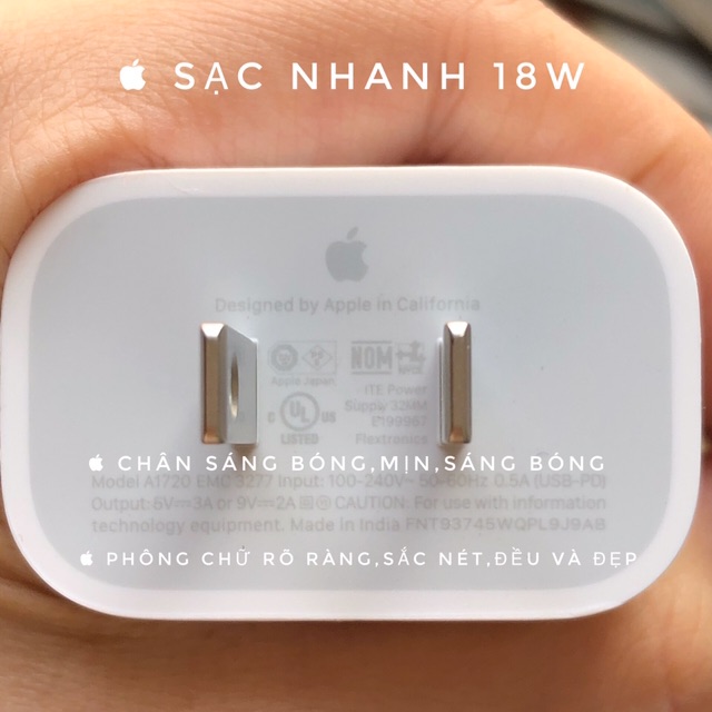 [Zin] Sạc nhanh 18W Zin theo máy