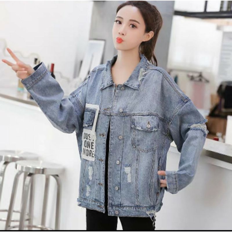 Áo khoác jean nam wawa 07, wax giả túi sau cực chất nam tính, Mua Ngay