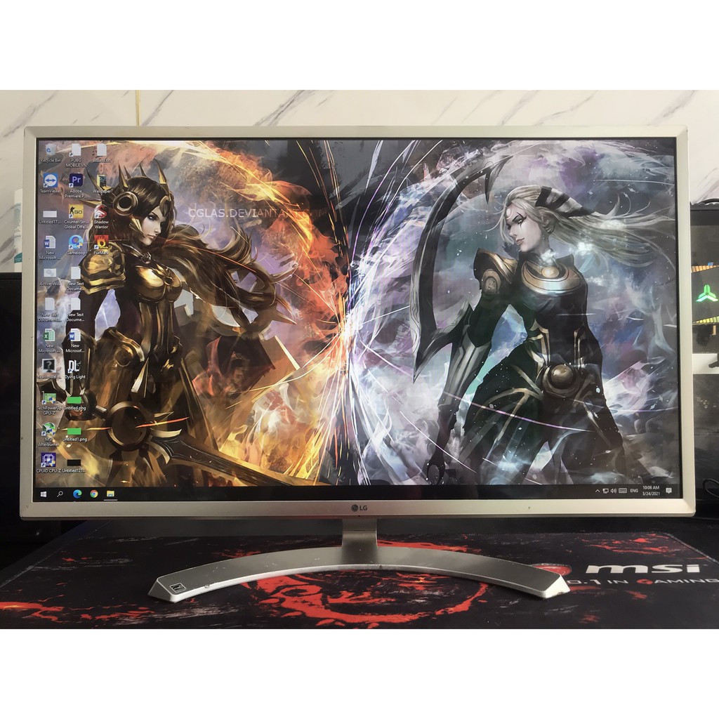 Màn hình LG 32MP58HQ 32"/ Full HD/ Màu bạc