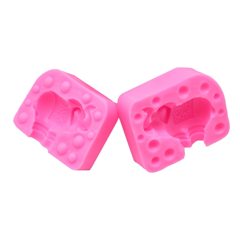 Khuôn Silicone Tạo Hình Voi 3D Làm Bánh / Kẹo / Sô Cô La