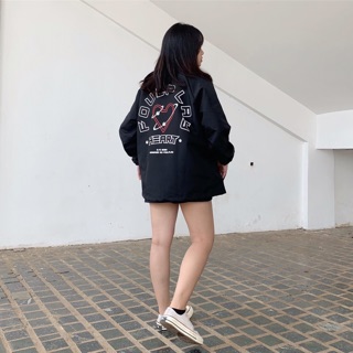 COMBO Line Tee (Đen) + Heart Jacket (Trắng/Đen)