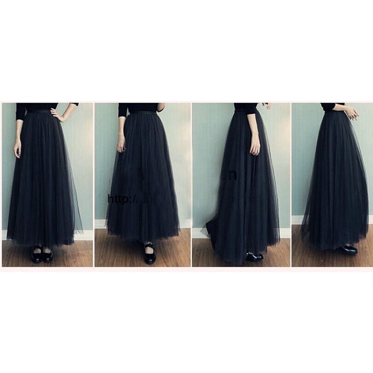 Chân váy xếp ly dáng chữ A lưng cao thời trang xinh xắn cho nữ