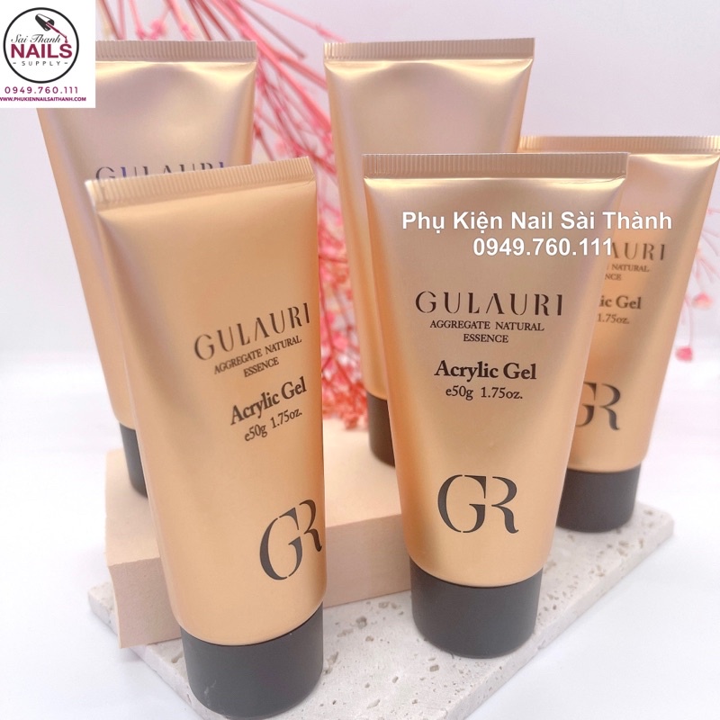 Gel gum(Acrylic gel) GULAURI 50gr-Clear
