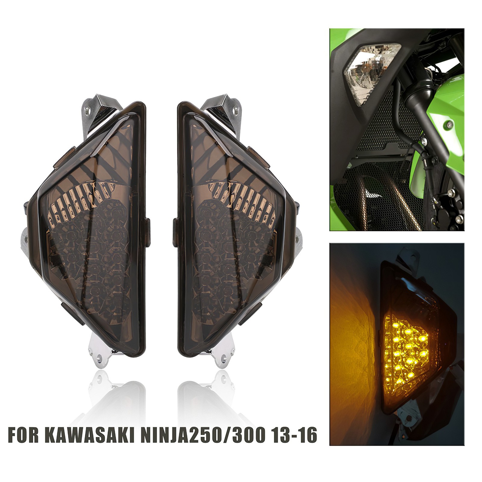 Đèn Xi Nhan Xe Mô Tô Kawasaki Ninja 250 / 300 2013-2016