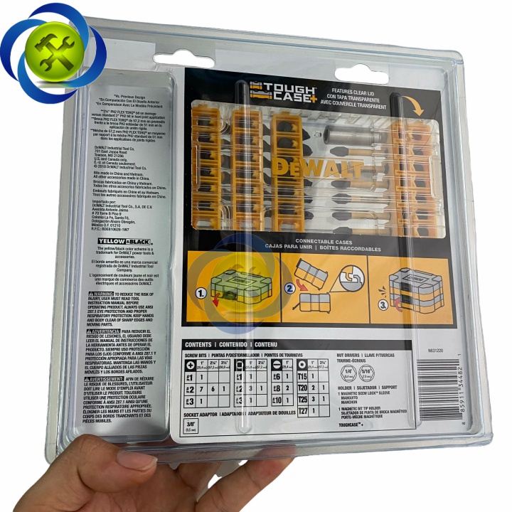 Bộ mũi vít 40 chi tiết DeWalt DWA2T40IR