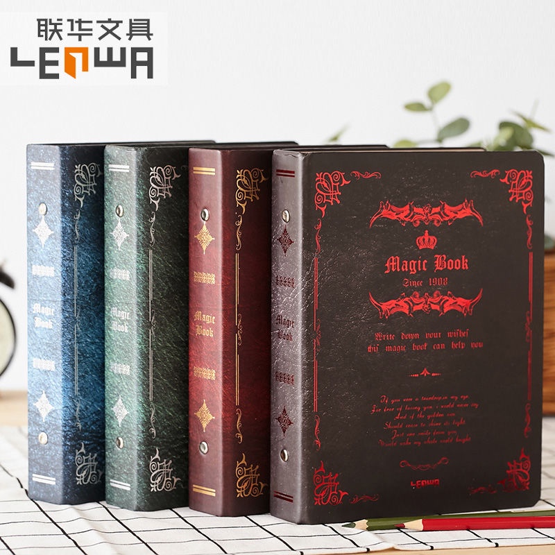 Sổ Tay Ghi Chú Lianhua b5 Họa Tiết Harry Potter Phong Cách Châu Âu