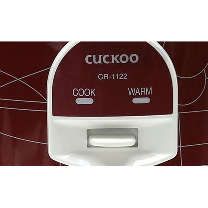 [Mã 154ELSALE2 giảm 7% đơn 300K] Nồi cơm điện Cuckoo 2 lít CR-1122 4-6 người ăn - BH Chính hãng 24 tháng