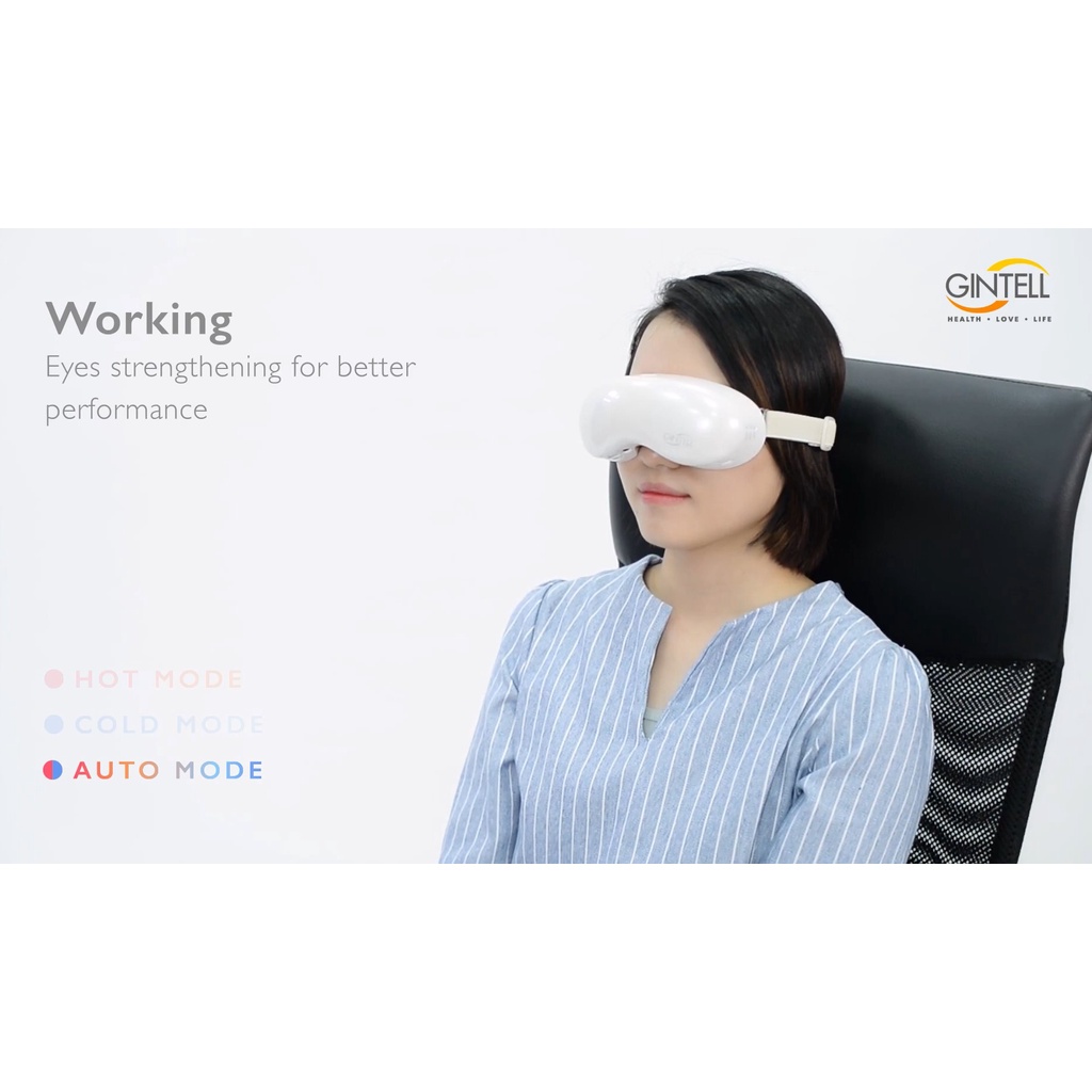 Máy Massage Mắt Nóng / Lạnh GINTELL - Eyecare Therapy