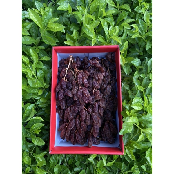 Nho khô nguyên cành nhập khẩu Úc - dòng nho Crimson hộp 500g 1kg đẹp
