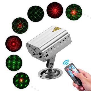 Đèn Sân Khấu Laser SEVEN LIGHT, Chiếu Sáng Nhiều Mẫu Với Điều Khiển Từ Xa, Cho Buổi Biểu Diễn Trực Tiếp
