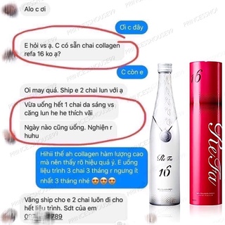 Refa Collagen 16 Enrich Dạng Nước Uống Của Nhật Bản [Hàng-Chuẩn-Auth] [Mô-Mô-Shop]