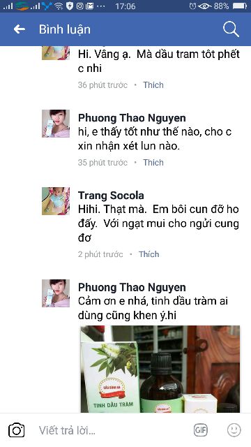 Tinh dầu tràm huế