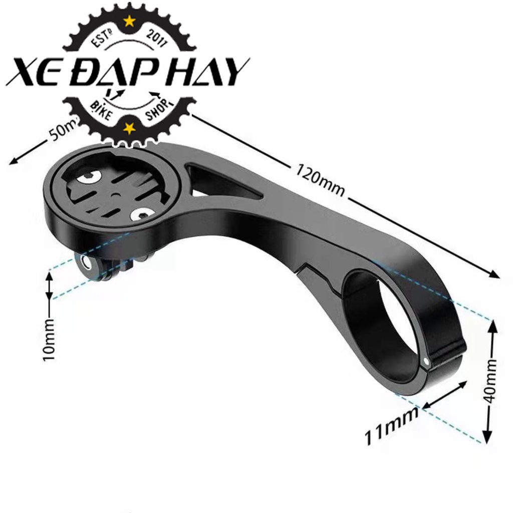 Đế Gắn Đồng Hồ Tốc Độ Đa Năng | Tương Thích Đồng Hồ Garmin, XOSS, iGPSPORT, Cycplus, Bry Ton | Đế Gắn Đèn Pha Xe Đạp