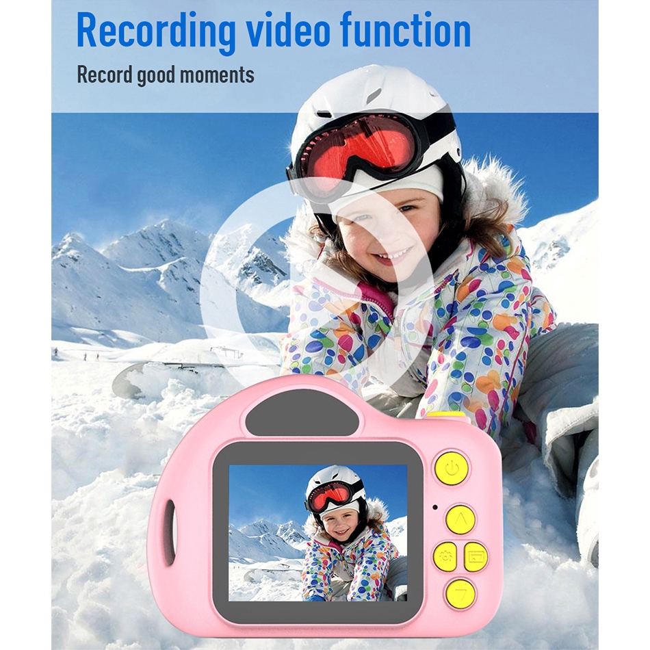 X7 Children's Camera Mini Dual Lens Digital Camera Mini Video Camera Sports Camera [EXO1]