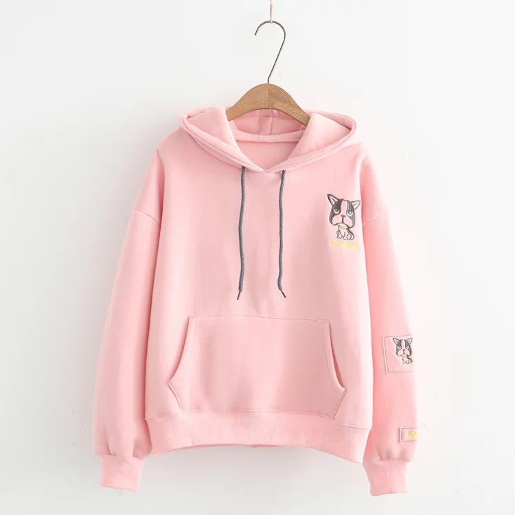 Áo Khoác Nỉ Hoodie Thời Trang Nữ Hình Cún Cute (Nhiều Màu) Giá Rẻ Sập Sàn | BigBuy360 - bigbuy360.vn