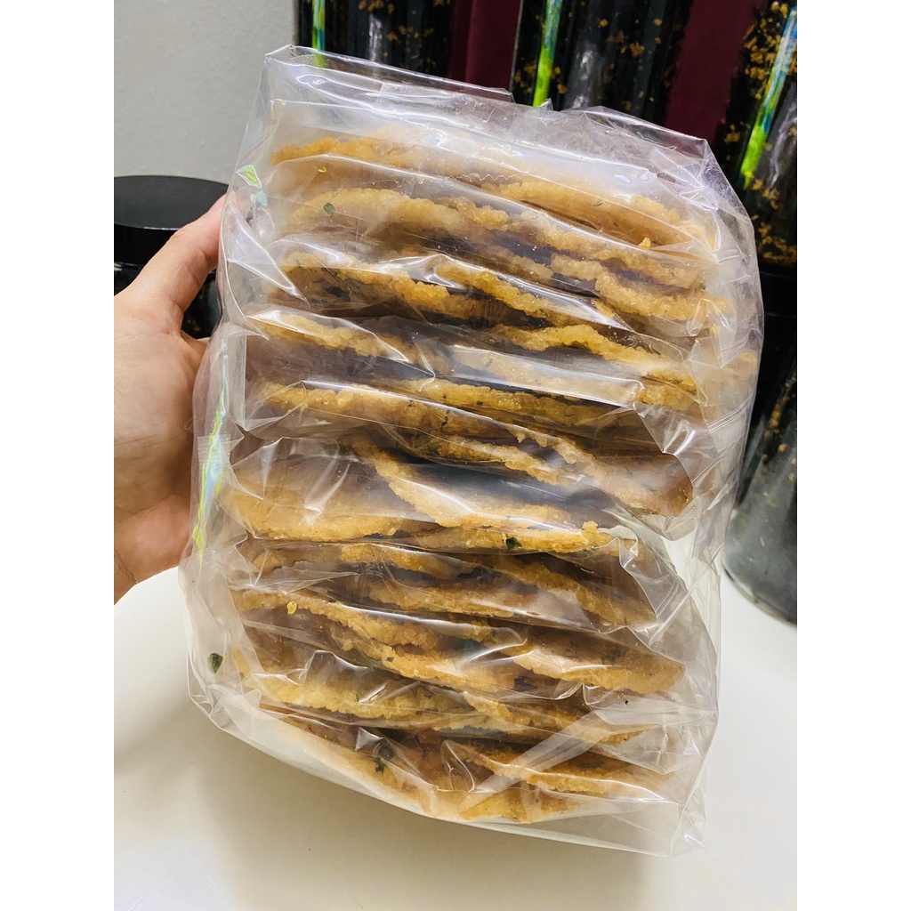 Cơm cháy mắm hành 1 bịch 3 miếng đặc sản Sài Gòn Trùm ăn vặt ANAN