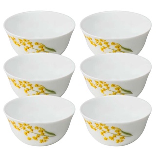 Bộ 6 chén cơm thủy tinh Diva Ivory Y.G