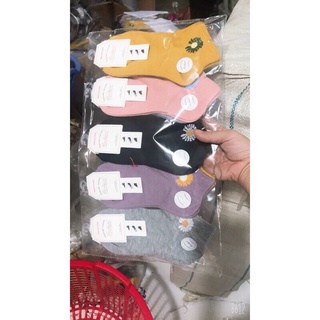 Set 10 Đôi Tất Hoa Cúc Loại Đẹp