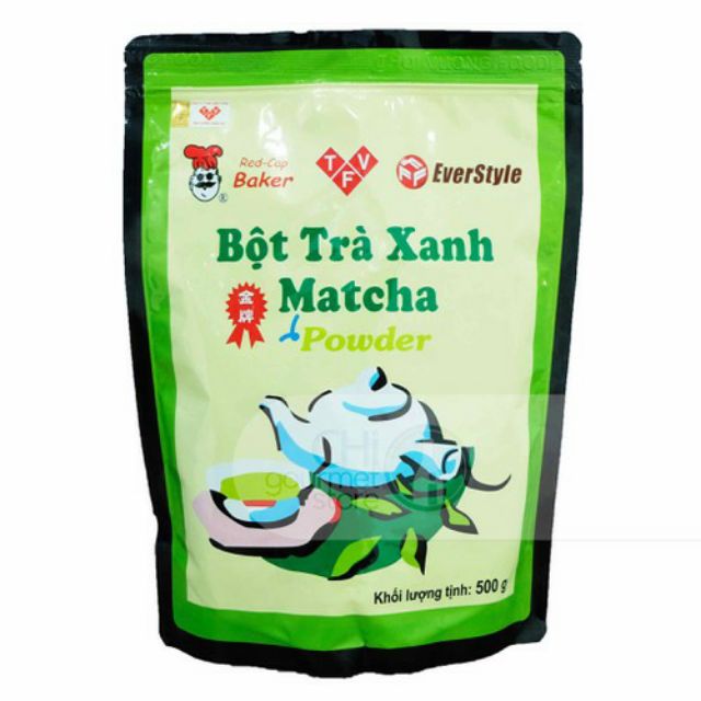 BỘT TRÀ XANH MATCHA POWDER [50g/100g]