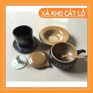 Siêu Sale - Phin pha cà phê gốm sứ Bát Tràng