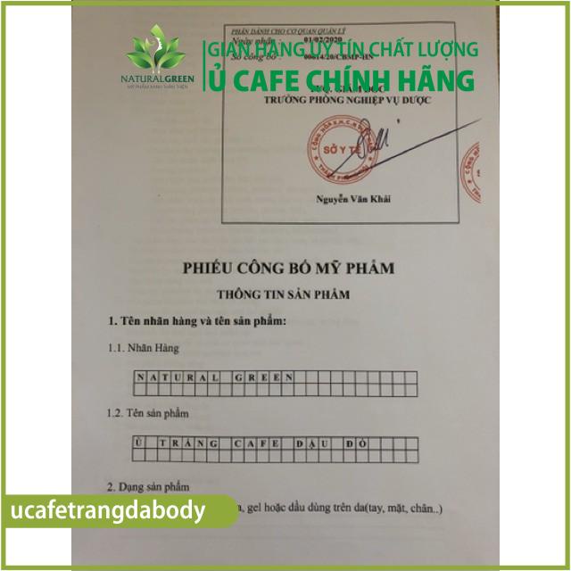 Ủ trắng cafe đậu đỏ 100gr dùng cho face body chính hãng,bột đậu đỏ,ủ trắng cà phê đậu đỏ | BigBuy360 - bigbuy360.vn