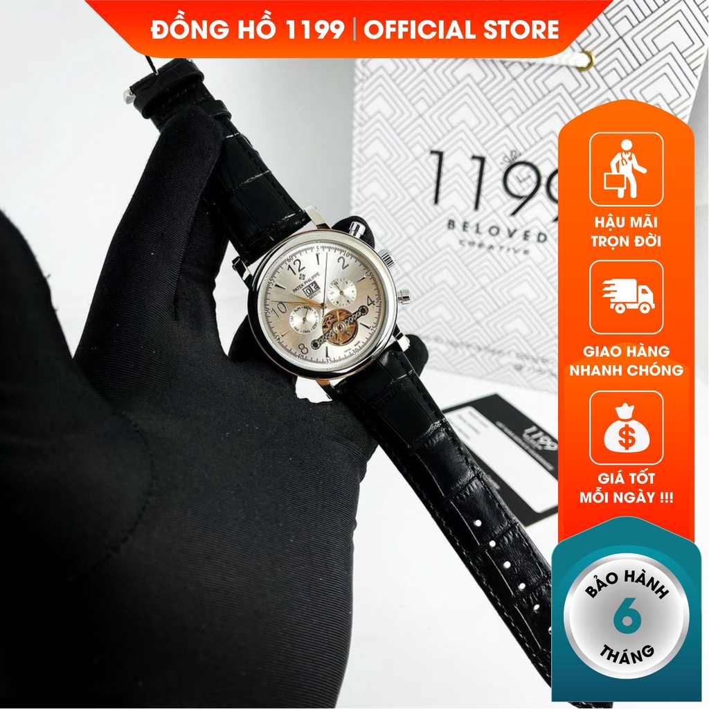 [QUÀ TẶNG]  Đồng hồ cơ - Đồng Hồ Dây Da Nam Handmade Thép Không Gỉ Chống Nước Chống Xước 7100AY - 1199 Watches | BigBuy360 - bigbuy360.vn