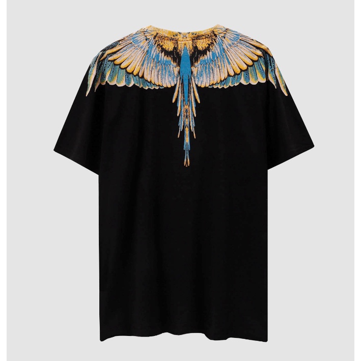 Áo Thun Tay Ngắn In Hình Đôi Cánh Thời Trang