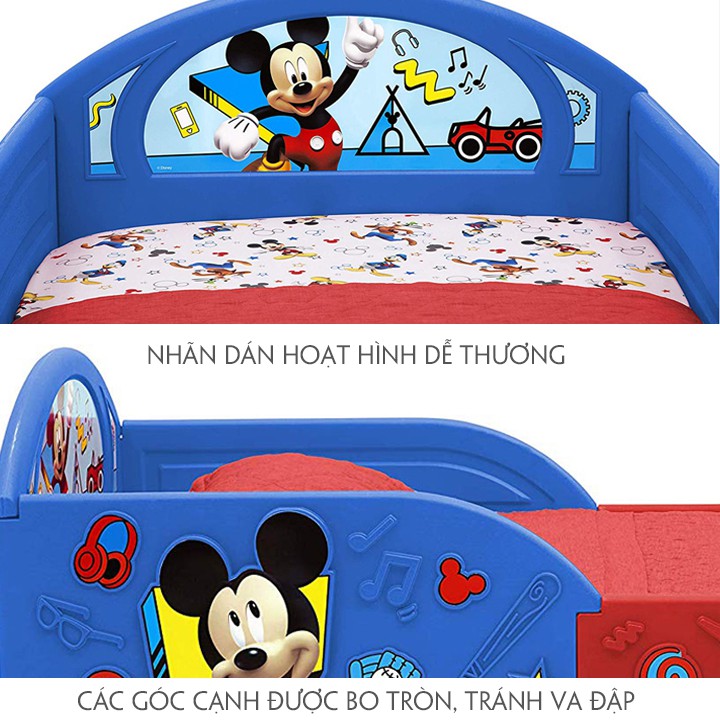 Giường ngủ cho bé, giường ngủ thông minh họa tiết hoạt hình siêu hot | BigBuy360 - bigbuy360.vn