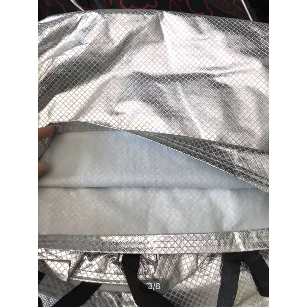 Bạt phủ che ô tô xe hơi - Bạt trùm xe ô tô 3 lớp tráng nhôm chống xước, chống nắng, chống mưa, chống cháy bảo vệ xe. | BigBuy360 - bigbuy360.vn