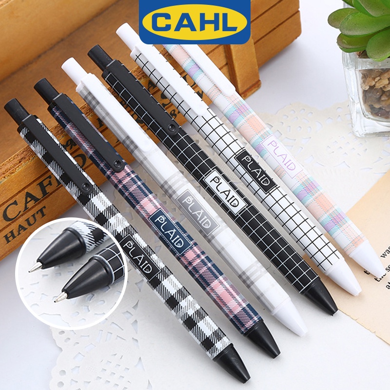 Bút Bi Nước Mực Đen Ngòi 0.5mm Họa Tiết Hoạt Hình Dễ Thương