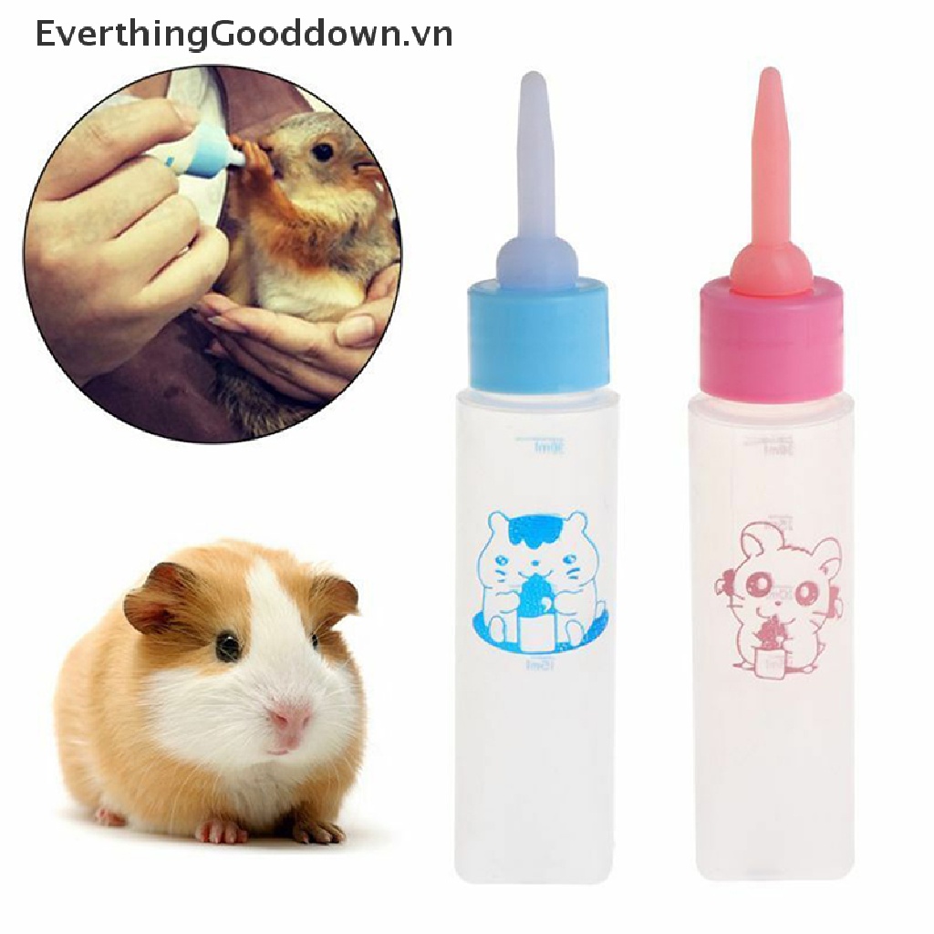 Everthingooddown Bình Sữa Silicone 30ml Cho Thú Cưng