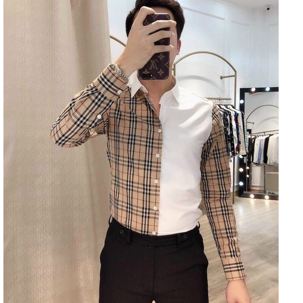 [Mã FAMAYMA2 giảm 10K đơn 50K] Áo sơ mi nam hàn quốc chuẩn shop hot trend