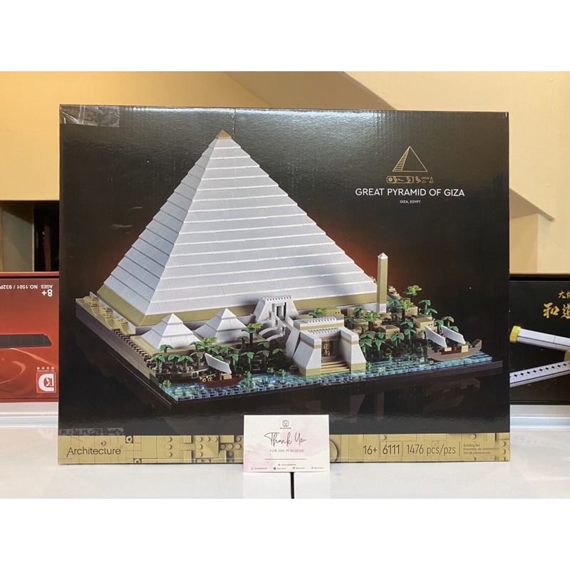 Đồ chơi lắp ráp 16111 6111 21058 Mô hình Đại kim tự tháp Giza Ai Cập The Great Pyramid of Giza - Xếp hình thông minh