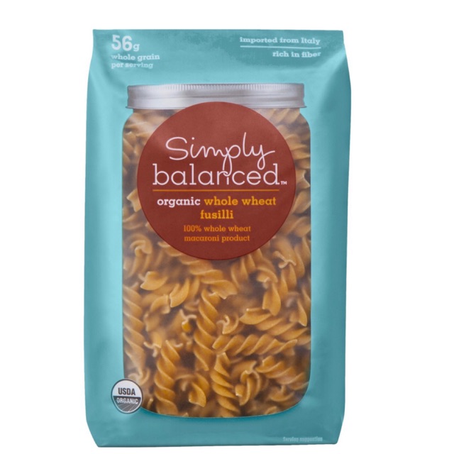 Whole wheat pasta