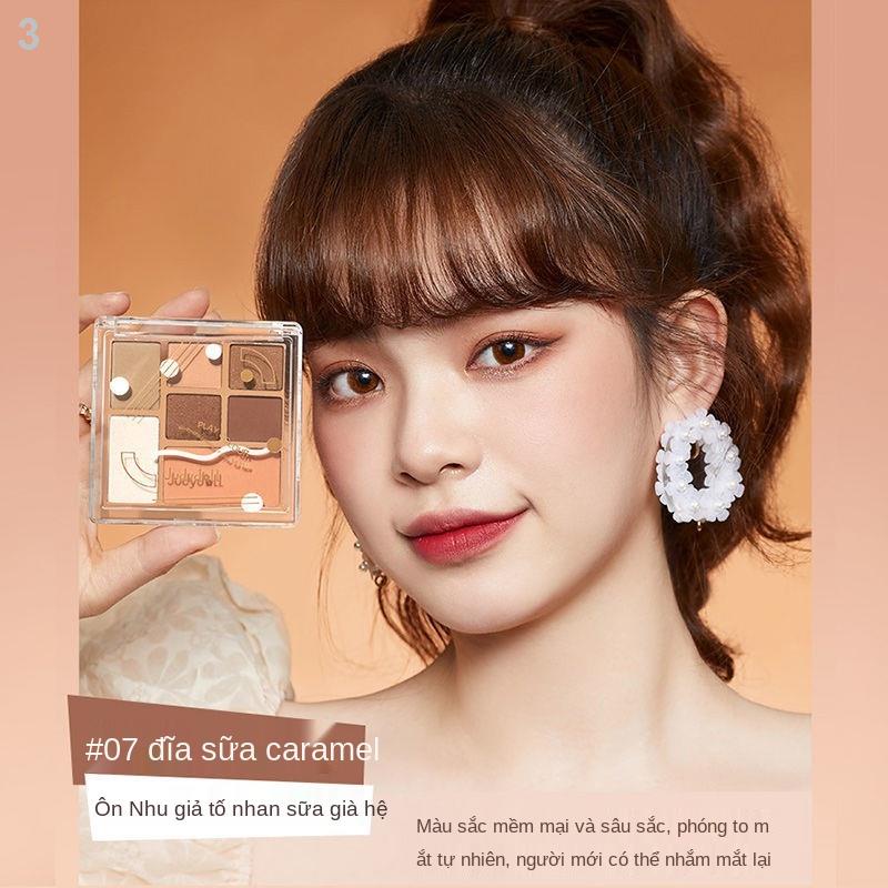 ۩℗₪Blossoming cùng một bảng phấn mắt 7 màu vui tươi kết hợp trang điểm má hồng độ bóng cao sửa chữa mờ bữa tiệc sinh viê | BigBuy360 - bigbuy360.vn